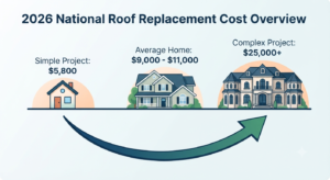 2026 National Roof Replacement Cost Overview